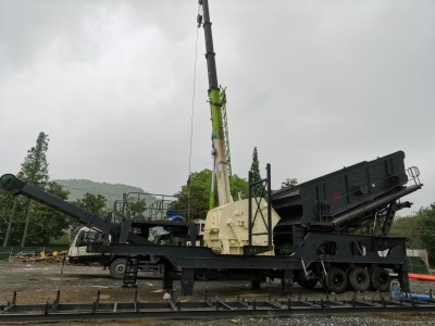Irone ore crushing machine