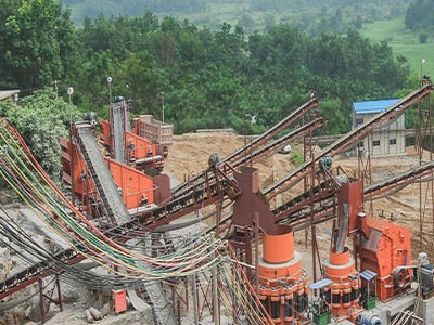Crushing and grinding machine for mining industry in Indonesia