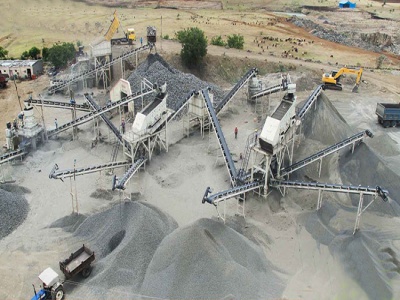 Mineral ProcessingCrusher production line of large mining ...