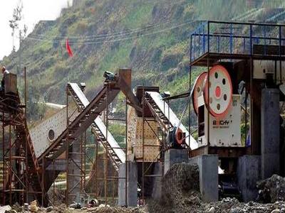 Barite processing plant, barite quarry and mining equipment